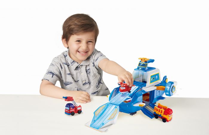 Ігровий набір Super Wings Повітряна База, світло, звук