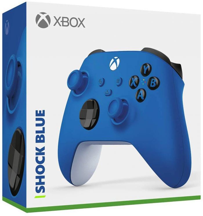 Геймпад Microsoft Xbox бездротовий, Shock Blue