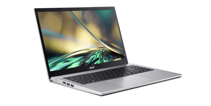 Ноутбук Acer Aspire 3 A315-59 15.6" FHD IPS, Intel i5-1235U, 12GB, F512GB, UMA, Lin, сріблястий