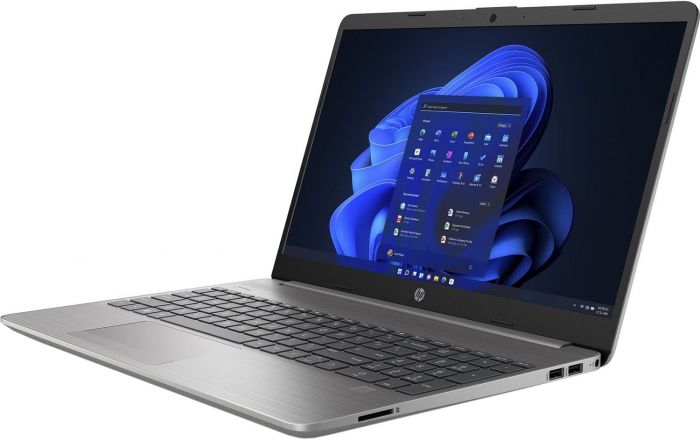 Ноутбук HP 250-G9 15.6" FHD AG, Intel i3-1215U, 8GB, F256GB, UMA, Win11, сріблястий