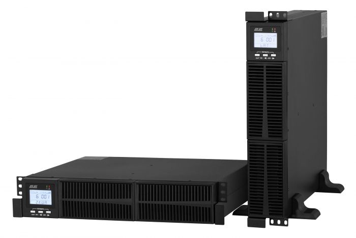 Джерело безперебійного живлення 2E PS2000RT, 2000VA/1800W, RT3U, LCD, USB, 6xC13