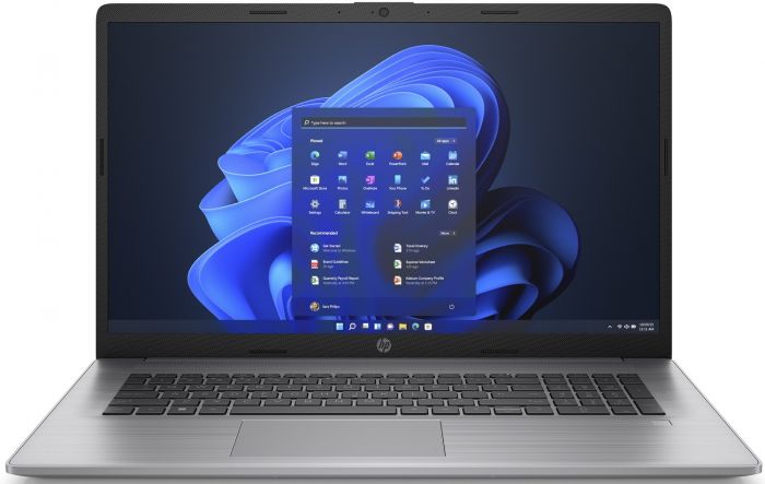 Ноутбук HP 470-G9 17.3" FHD IPS, Intel i5-1235U, 8GB, F256GB, UMA, Win11P, сріблястий