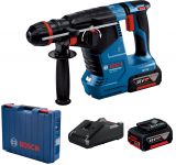 Перфоратор Bosch GBH 187-LI ONE Chuck акумуляторний, 2*18 В 5 Аг, с 2 акб GBA 18V 5.0Ah, 2.4 Дж, 980 об/хв, 2.9 кг