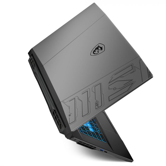 Ноутбук MSI Pulse 17.3" FHD, Intel i7-13700H, 16GB, F1TB, NVD4070-8, DOS, сріблястий