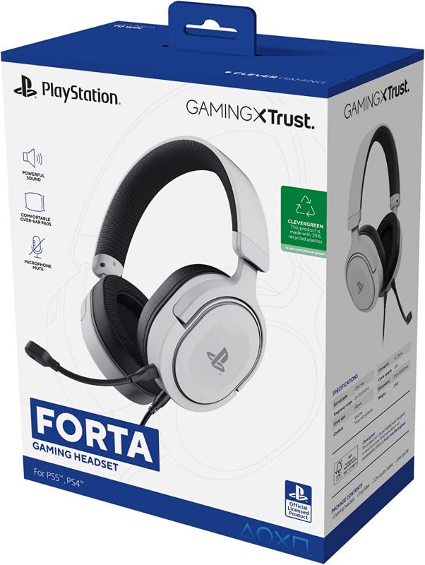 Гарнітура Trust GXT 498 FORTA for PS5 White