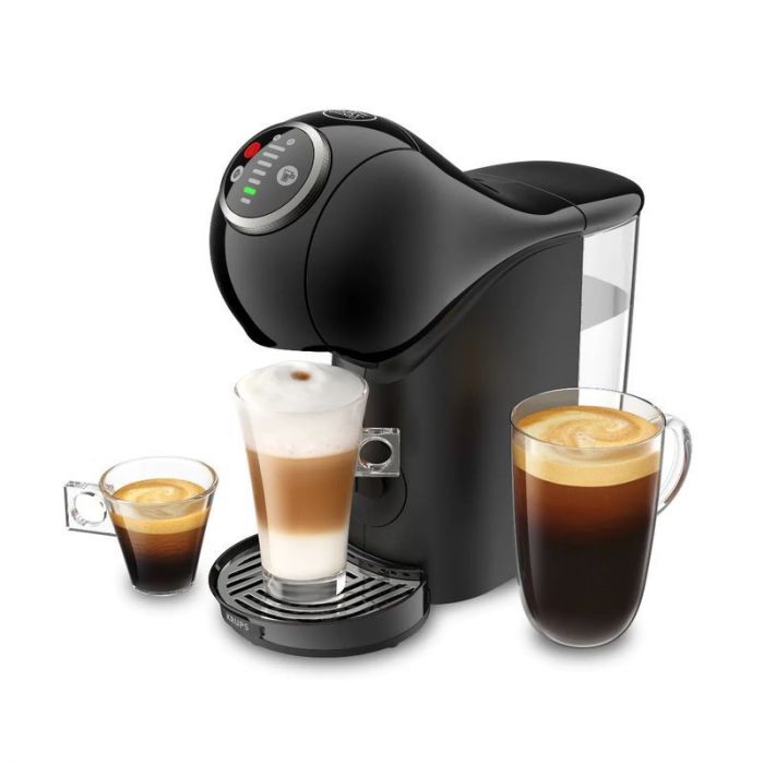 Кавоварка Krups капсульна Dolce Gusto Genio S Plus, 1,8л, капсули, сернор.керування, чорний