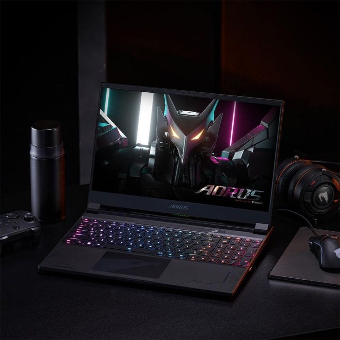 Ноутбук AORUS 15.6 QHD, Intel i7-13700HX, 16GB, F1TB, NVD4070-8, DOS, чорний