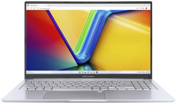 Ноутбук ASUS M1505YA-L1037 15.6" FHD OLED, AMD R5-7530U, 16GB, F512GB, UMA, NoOS, Сріблястий