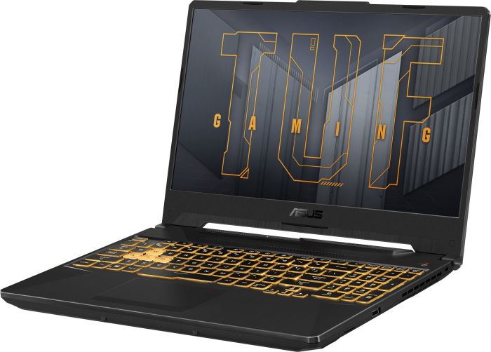 Ноутбук ASUS TUF Gaming F15 FX506HF-HN039 15.6" FHD IPS, Intel i5-11400H, 16GB, F512GB, NVD2050-4, NoOS, Чорний