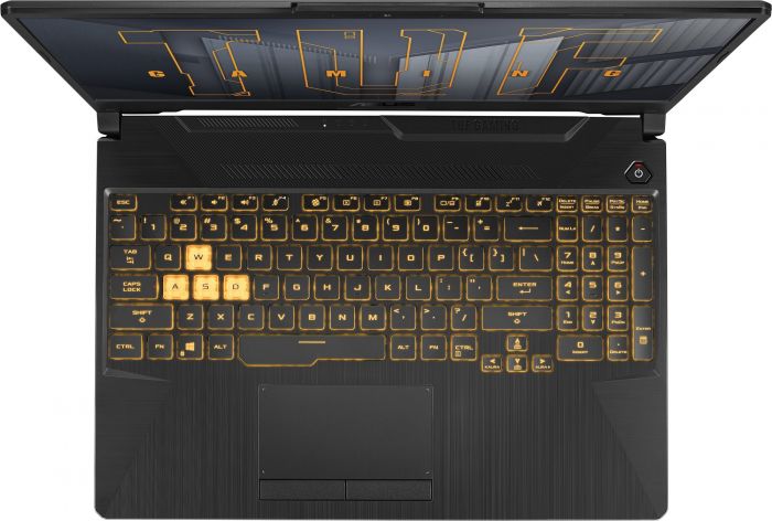 Ноутбук ASUS TUF Gaming F15 FX506LHB-HN349 15.6" FHD IPS, Intel i5-10300H, 16GB, F512GB, NVD1650-4, NoOS, Bag