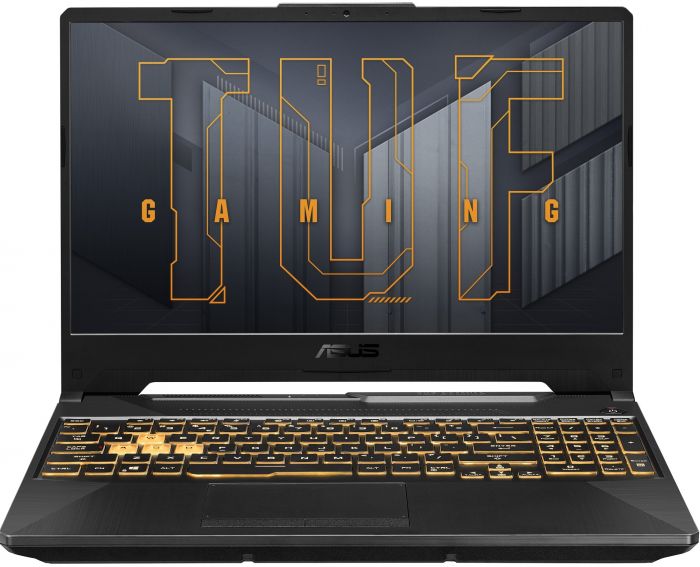 Ноутбук ASUS TUF Gaming F15 FX506LHB-HN349 15.6" FHD IPS, Intel i5-10300H, 16GB, F512GB, NVD1650-4, NoOS, Bag