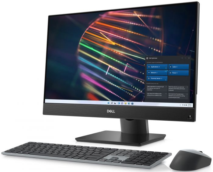 Комп'ютер персональний моноблок Dell Optiplex 5400 23.8" FHD IPS AG, Intel i5-12500, 8GB, F256GB, UMA, кл+м, Win11P