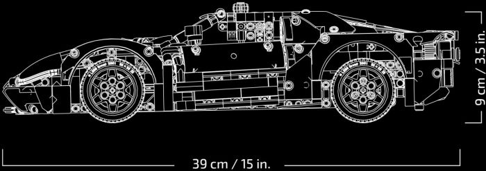 Конструктор LEGO Technic Ford GT 2022