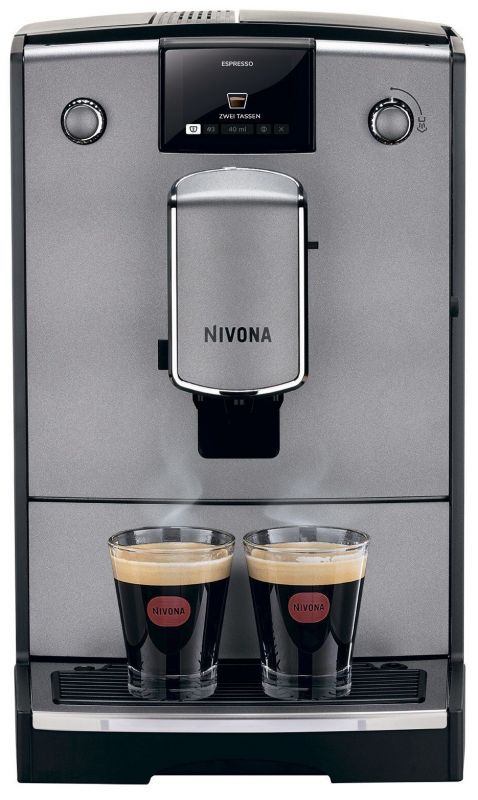 Кавомашина Nivona CafeRomatica, 2,2л, зерно+мелена, автомат.капуч, авторецептів -5, сріблястий