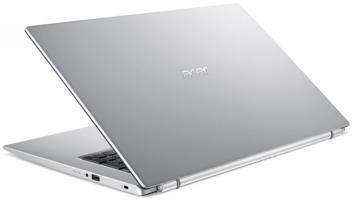 Ноутбук Acer Aspire 3 A317-53 17,3" FHD IPS, Intel i7-1165G7, 16GB, F512GB, UMA, Lin, сріблястий