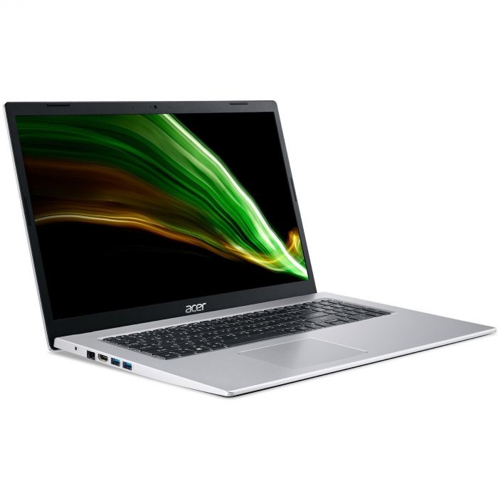 Ноутбук Acer Aspire 3 A317-53 17,3" FHD IPS, Intel i7-1165G7, 16GB, F512GB, UMA, Lin, сріблястий