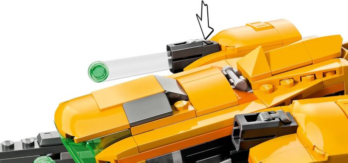 Конструктор LEGO Marvel Зореліт малюка Ракети