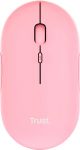 Миша Trust Puck Rechargeable Ultra-Thin BT WL Silent Pink