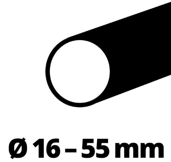 Пристрій для прочищення труб Einhell TE-DA 18/760 Li - Solo акум., PXC, 18В, 560 об/хв, трос 7.6 м, d7мм, 16-55 мм, 3.62 кг (без АКБ і ЗП)