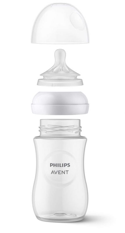 Пляшечка Philips Avent для годування Natural Природний Потік, 260 мл.1 шт. Жираф