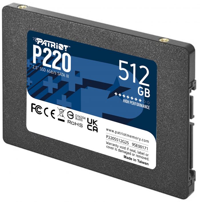 Накопичувач SSD Patriot 2.5"  512GB SATA P220