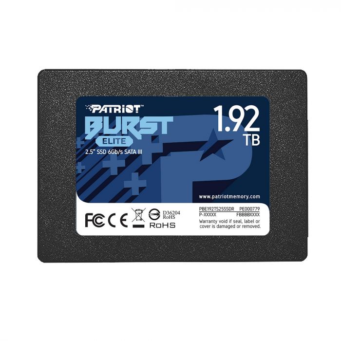 Накопичувач SSD Patriot 2.5" 1920GB SATA Burst Elite