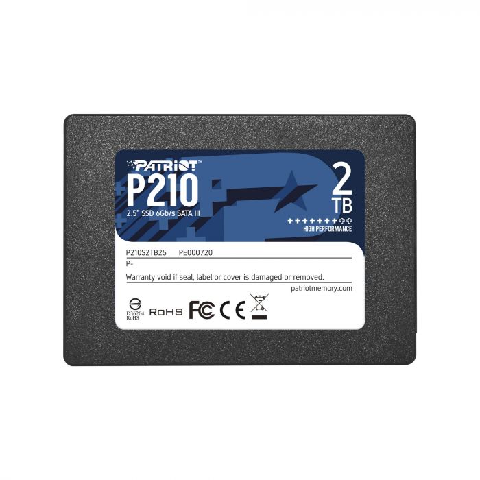 Накопичувач SSD Patriot 2.5" 2TB SATA P210