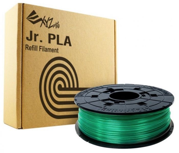 Котушка з ниткою 1.75мм/0.6кг PLA(NFC) XYZprinting Filament для Junior, miniMaker, Nano зелений