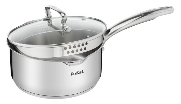 Ківш з кришкою Tefal Duetto+ 2 л, нержавіюча сталь