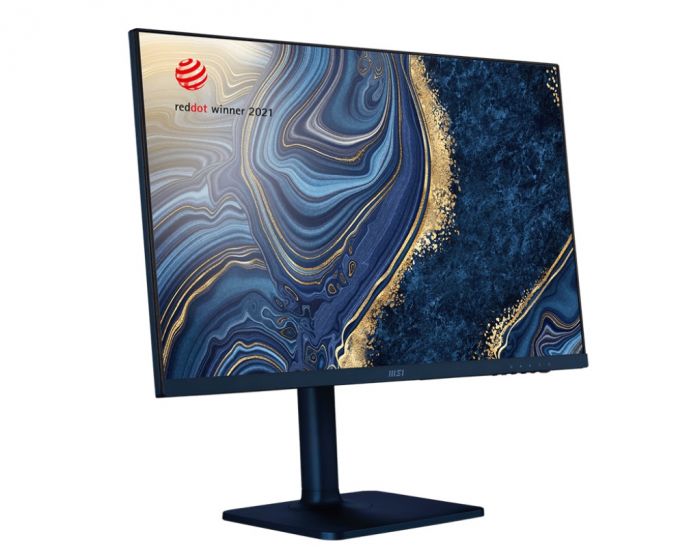 Монітор LCD 27" MSI Modern MD272QP HDMI, DP, USB-C, 2xUSB, MM, IPS, 2560x1440, 75Hz, 4ms, 95%sRGB, Pivot, Ultramarine