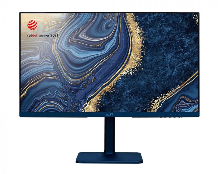 Монітор LCD 27" MSI Modern MD272QP HDMI, DP, USB-C, 2xUSB, MM, IPS, 2560x1440, 75Hz, 4ms, 95%sRGB, Pivot, Ultramarine