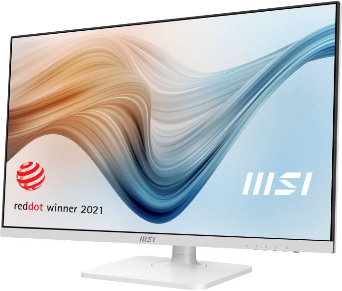 Монітор LCD 27" MSI Modern MD272QPW HDMI, DP, USB-C, 2xUSB, MM, IPS, 2560x1440, 75Hz, 4ms, 95%sRGB, Pivot, White