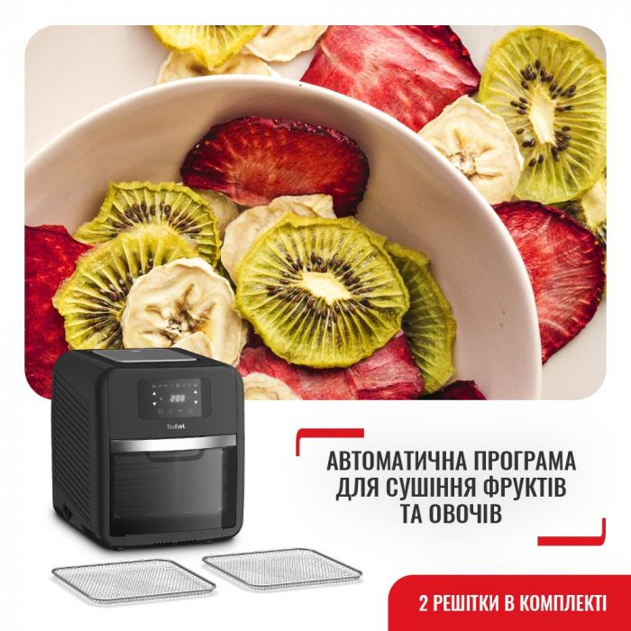 Мультипіч Tefal Easy Fry Oven&Grill, 2050Вт, сенсорне, пластик, чорний