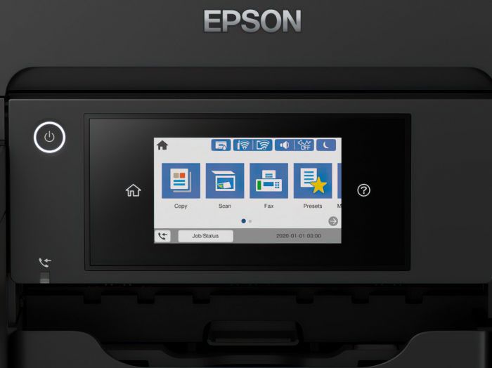 БФП ink color A4 Epson EcoTank L6550 32_22 ppm Fax ADF Duplex USB Ethernet Wi-Fi 4 inks Pigment