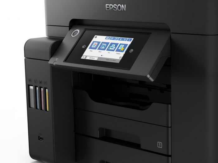 БФП ink color A4 Epson EcoTank L6550 32_22 ppm Fax ADF Duplex USB Ethernet Wi-Fi 4 inks Pigment