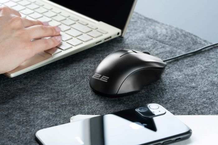 Миша 2E MF150, USB-A, чорний