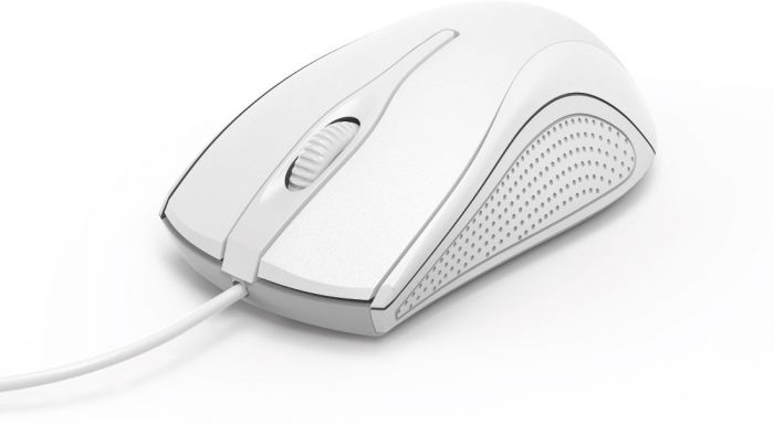 Миша Hama MC-200 USB-A, білий