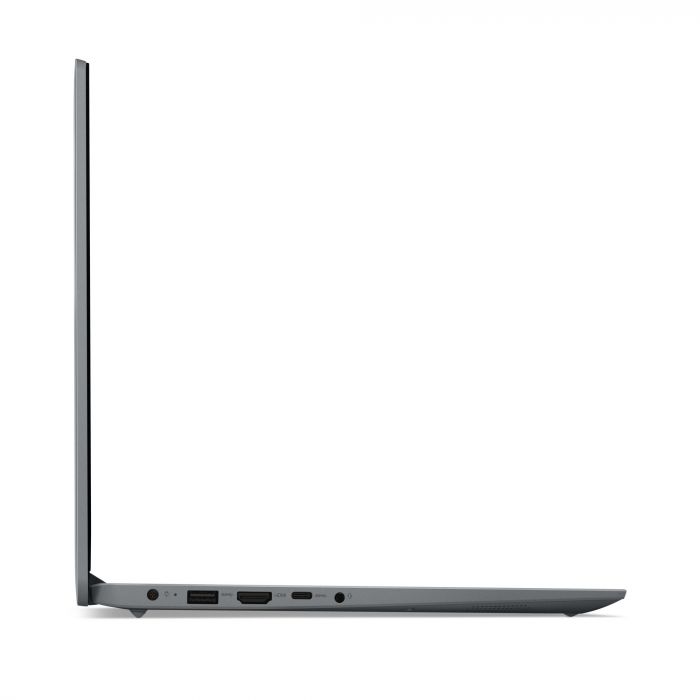 Ноутбук Lenovo IdeaPad 1 15.6" FHD IPS AG, Intel I3-1215U, 8GB, F256GB, UMA, DOS, сірий