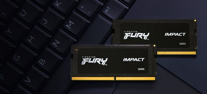 Пам'ять ноутбука Kingston DDR5 16GB 4800 FURY Impact