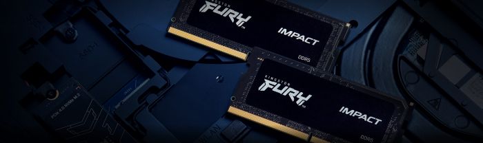 Пам'ять ноутбука Kingston DDR5 32GB 4800 FURY Impact