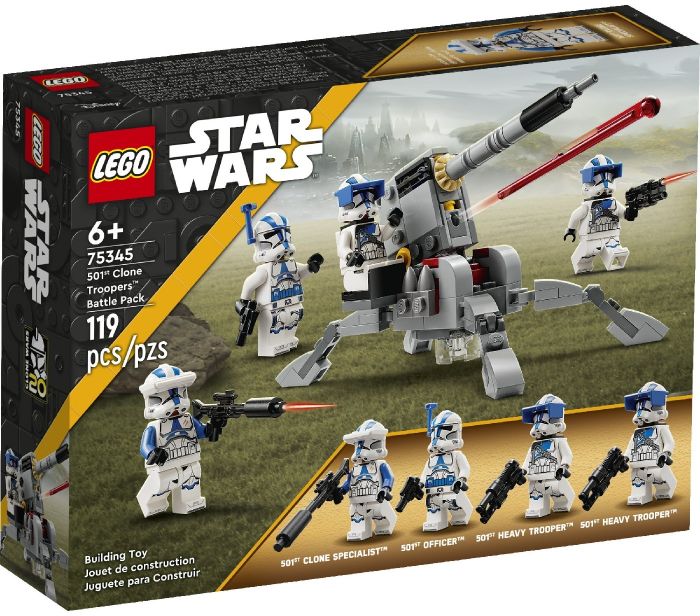 Конструктор LEGO Star Wars TM Бойовий загін бійців-клонів 501-го легіону