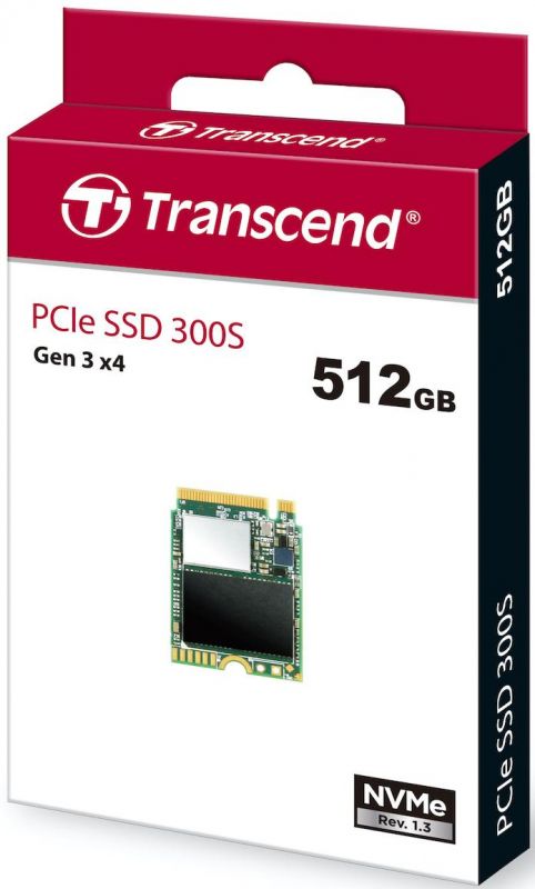 Накопичувач SSD Transcend M.2  512GB PCIe 3.0 MTE300S 2230