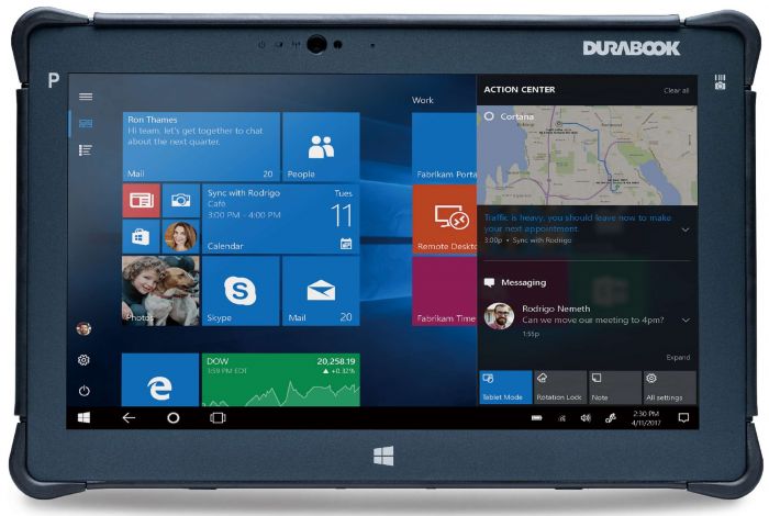 Планшет Durabook R11 11.6" FHD, Intel P 8505, 8GB, F256GB, UMA, 3950mAh, Win10P