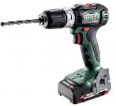 Дриль ударний Metabo SB 18 L BL, акумуляторний, Li-Power, 2*18В, 2Аг, 0-550 / 0-1850об/хв, 1.5-13мм, 25/60Нм, metaBOX 145, 1.4кг