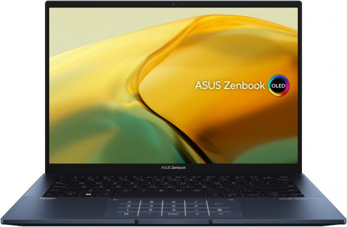 Ноутбук ASUS Zenbook 14 UX3402VA-KM065WS 14" 2.8K OLED, Intel i5-1340P, 16GB, F512GB, UMA, Win11, Голубий