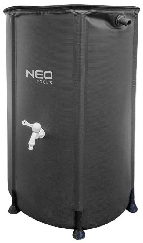Контейнер для води Neo Tools, складаний, 250л, ПВХ, стійкість до УФ, 3/4", 60х88см