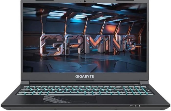Ноутбук Gigabyte G5 MF F15.6 FHD, intel i5-12500H, 16GB, F512GB, NVD4050-6, DOS, чорний