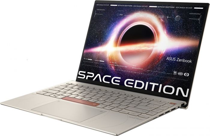 Ноутбук ASUS Zenbook 14X Space Edition UX5401ZAS-KN027X 14" 2.8K OLED, Intel i9-12900H, 32GB, F1TB, UMA, Win11P, Титан