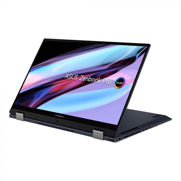 Ноутбук ASUS Zenbook Pro 15 Flip UP6502ZA-M8021W 15.6" 2.8K OLED, Intel i5-12500H, 16GB, F512GB, UMA, Win11, Чорний