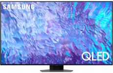 Телевізор 65" Samsung QLED 4K UHD 100Hz Smart Tizen Carbon-Silver Артикул: QE65Q80CAUXUA